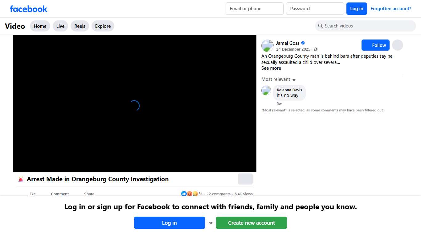 An Orangeburg County man is behind bars after deputies say he sexually assaulted a child over several years. Investigators say a caregiver came forward in mid-November, leading to the arrest of 36-year-old Steven Hodges, who now faces multiple charges, including first-degree criminal sexual conduct. He was denied bond and remains in jail. #OrangeburgCounty #BreakingNews #SouthCarolinaNews #CourtUpdate #CommunitySafety #WIS Jamal Goss Facebook